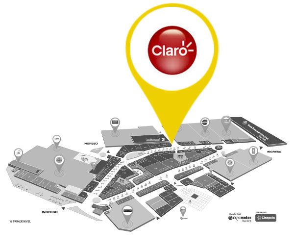 CLARO SMART - Mapa de Ubicación - Plaza Norte
