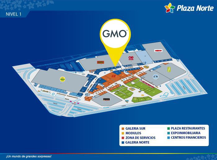 GMO - Mapa de Ubicación - Plaza Norte