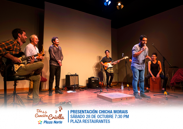 Show musical con Chicha Morais - Plaza Norte