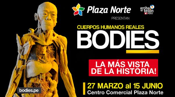 BODIES - CUERPOS HUMANOS REALES - Plaza Norte