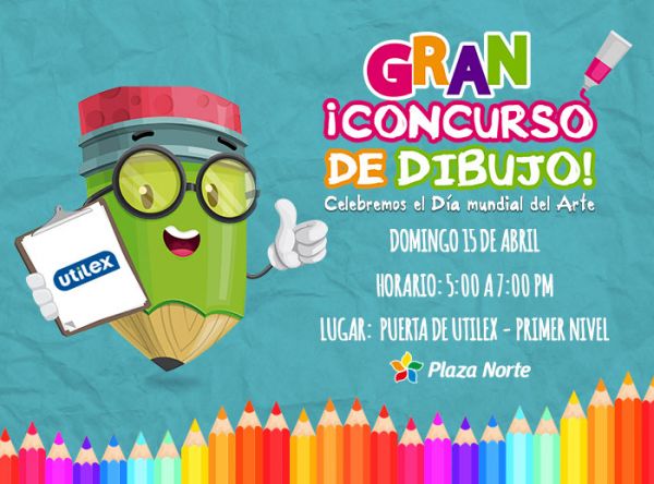Concurso de dibujo Utilex - Plaza Norte
