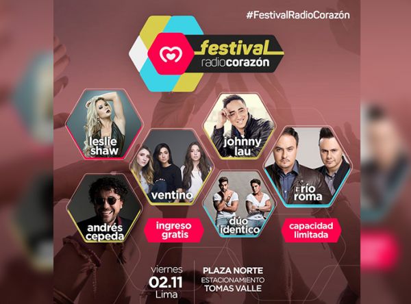 Festival Radio Corazón  - Plaza Norte