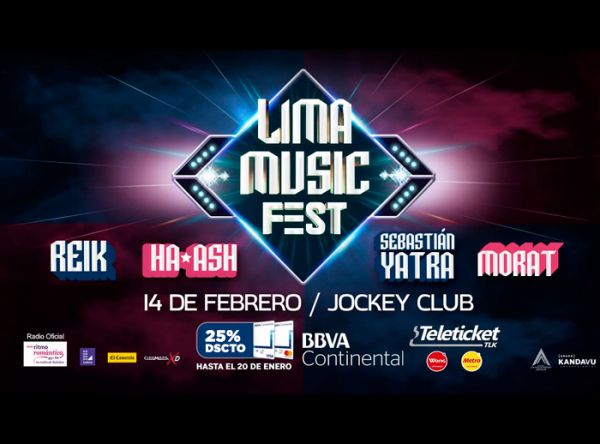CONCURSO LIMA MUSIC FEST - Plaza Norte