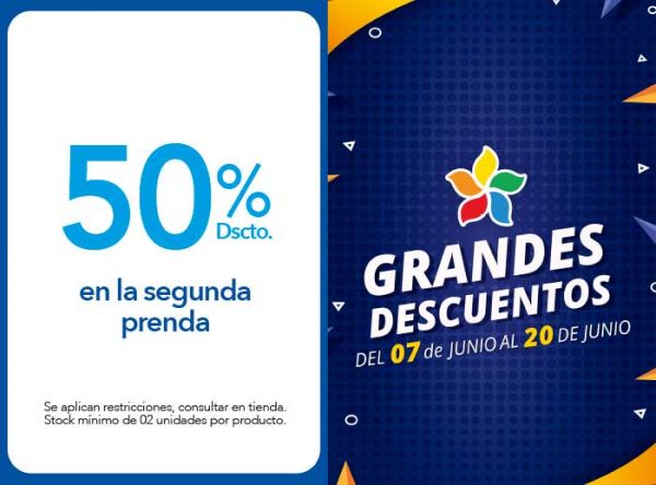 50% DSCTO. EN LA SEGUNDA PRENDA - Norton - Plaza Norte