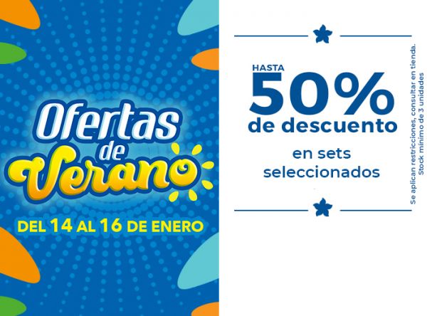 HASTA 50% DSCTO. EN SETS SELECCIONADOS - Lego - Plaza Norte