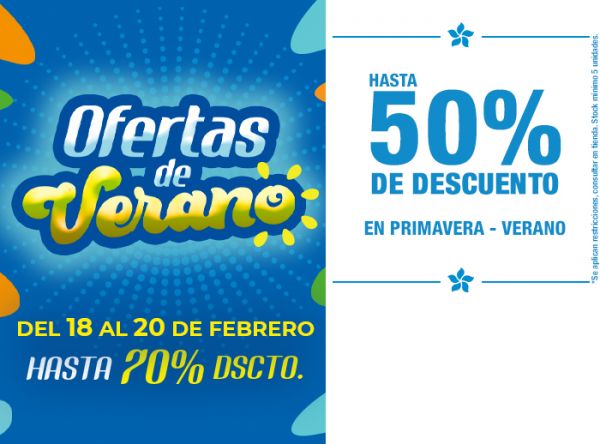 Hasta 50% Dscto. en Primavera -Verano - Bubblegummers - Plaza Norte