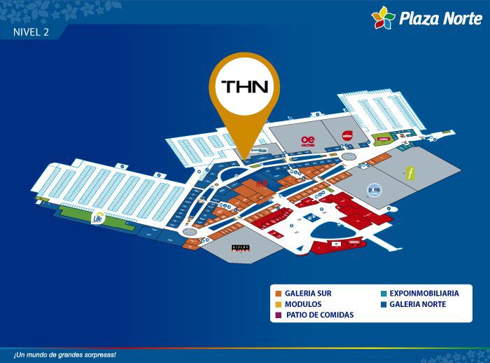 THN - Mapa de Ubicación - Plaza Norte