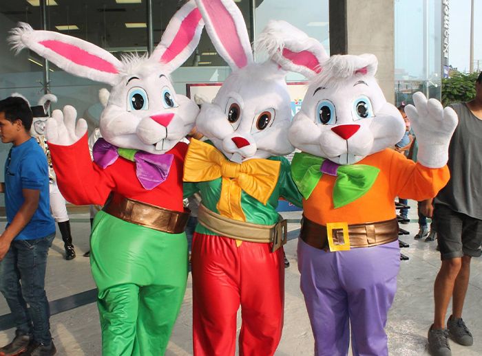 Conejos de Pascua - Plaza Norte