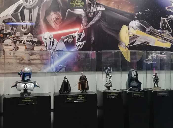 Exhibición de Star Wars - Plaza Norte