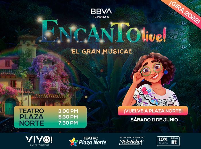 ENCANTO LIVE! EL GRAN MUSICAL - Plaza Norte