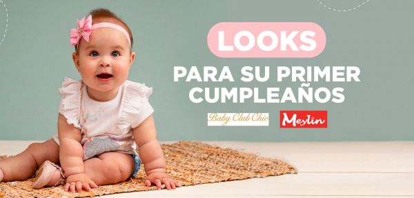 Ideas de looks para el primer cumpleaños de tu bebé - Plaza Norte
