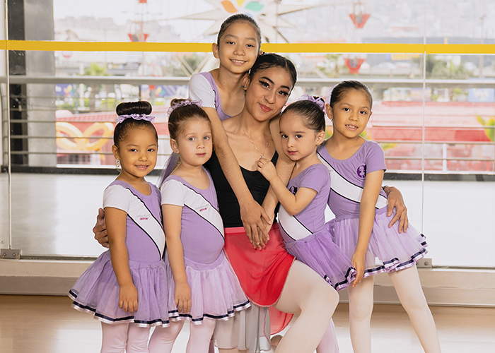 Exhibición de ballet gratis.