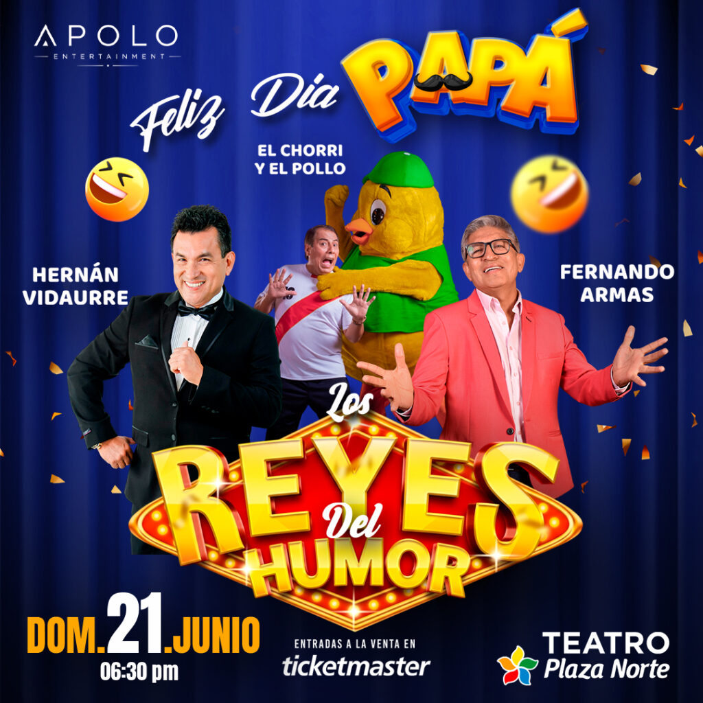 Reyes del Humor llega al Teatro Plaza Norte con una noche de risas