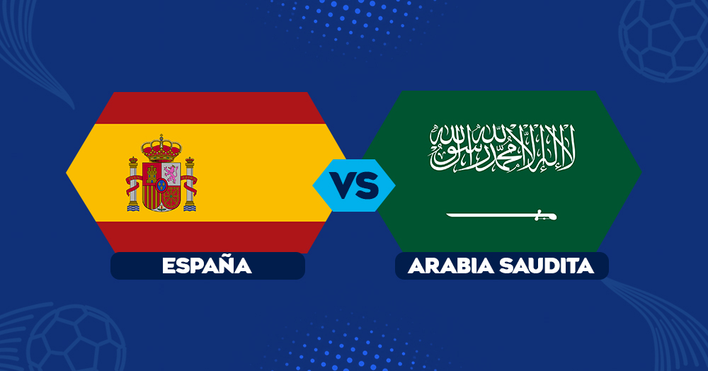ESPAÑA VS ARABIA SAUDITA