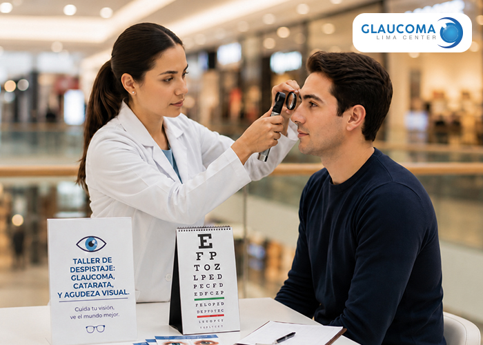 DESPISTAJE DE GLAUCOMA, CATARATA Y AGUDEZA VISUAL